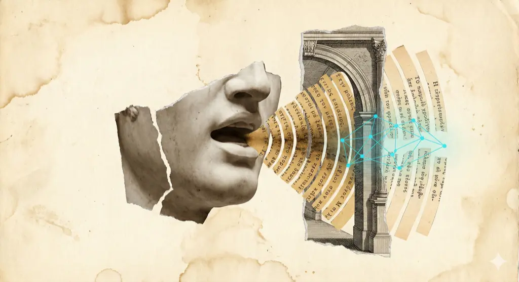 Mots et structure, la parole et la pensée rendues visibles